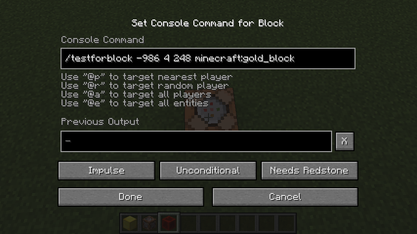 minecraft ps4 command block commands list